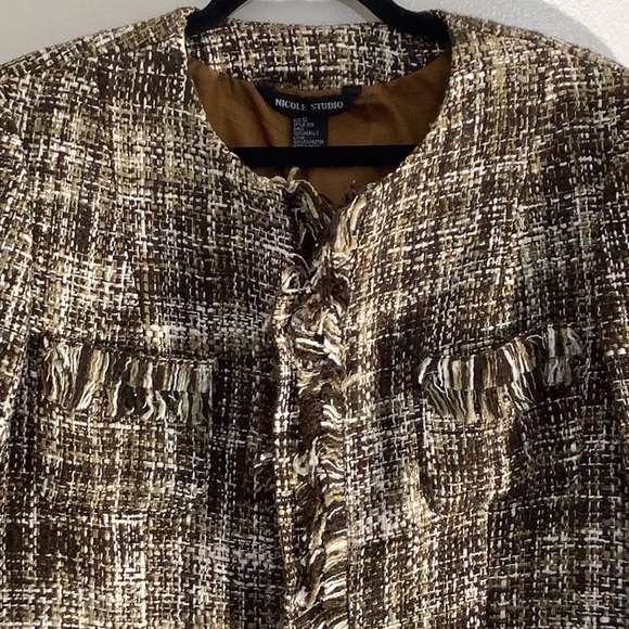 Nicole Studio Women Blazer Jacket - Picture 3 of 6